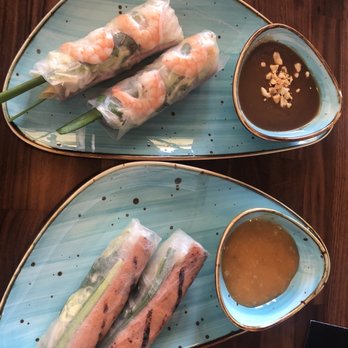 Pho Saigon House - Saigon rolls with special sauce and spring rolls peanut sauce - Vietnamese Near Me - Tacoma, Washington