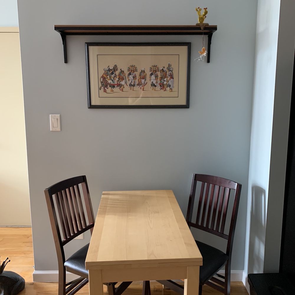 Straight Edge Painting - Eating nook - Painters Near Me Straight Edge Painting - Eating nook - Painters Near Me