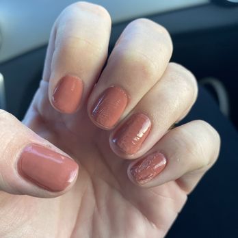 Chic Nails Lounge - This is after an hour of drying time in the salon with hands still. - Nail Salons Near Me - Irving, Texas Chic Nails Lounge - This is after an hour of drying time in the salon with hands still. - Nail Salons Near Me - Irving, Texas