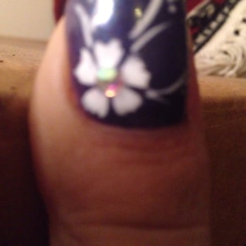 April Nail Spa - Beautiful nail art with crystal On purple background. - Nail Salons Near Me - New Westminster, British Columbia April Nail Spa - Beautiful nail art with crystal On purple background. - Nail Salons Near Me - New Westminster, British Columbia