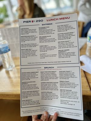 Menu photo 3 PIER 290 Williams Bay, WI