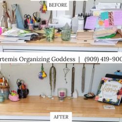 Artemis Organizing Goddess - Project photo Before & After