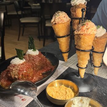 Labebe Prime - Meatballs, Lobster & Mac cheese cone & short rib cone - Mediterranean Near Me - North Brunswick, New Jersey