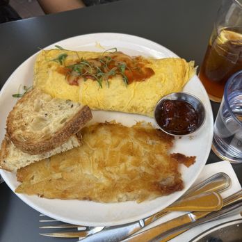 Poached Kitchen - Short rib omelette. - Breakfast & Brunch Near Me - Irvine, California Poached Kitchen - Short rib omelette. - Breakfast & Brunch Near Me - Irvine, California