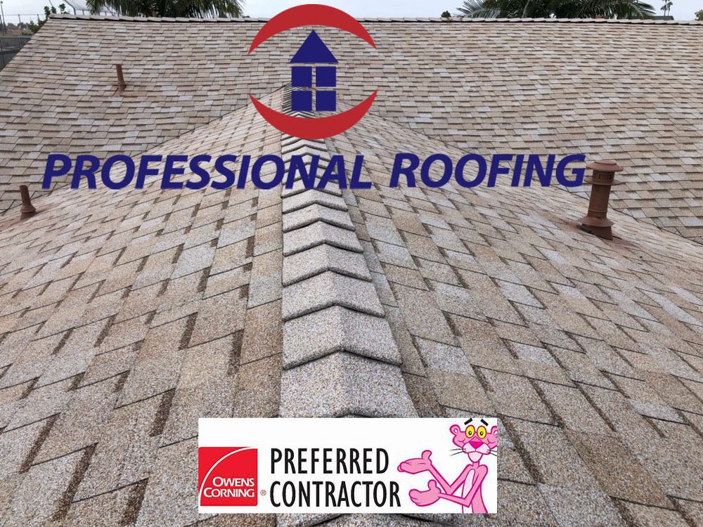 Slide of Professional Roofing