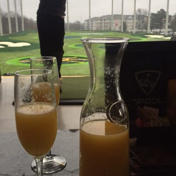 Topgolf - Carafe of Mimosa. More orange juice than champagne - Golf Near Me - Virginia Beach, Virginia