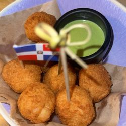 Fried yuca balls