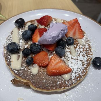Breezy - Ube Pancake - Breakfast & Brunch Near Me - San Juan Capistrano, California