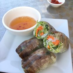 Pho Saigon - Grilled pork summer roll!