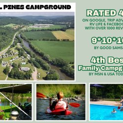 Tall Pines Campground & Canoeing - Tall Pines is highly rated