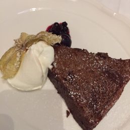 Chocolate cake dessert