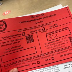 DMV Vehicle Registration Service - Red tape