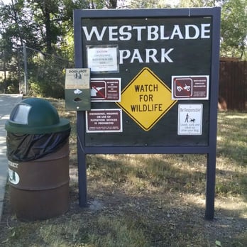 Westblade Park - Entrance sign - Parks Near Me - Golden, Colorado Westblade Park - Entrance sign - Parks Near Me - Golden, Colorado