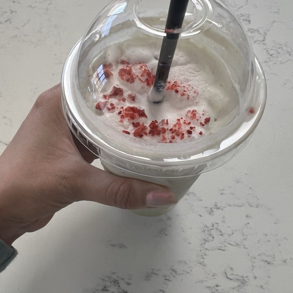 Iced Sakura Matcha Iced Sakura Matcha