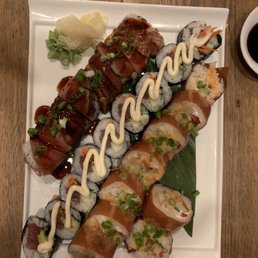 Monkey roll, Reading roll, American sushi warrior roll