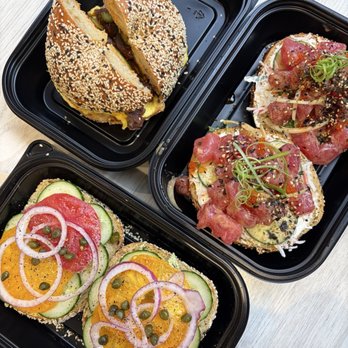 Rise Bagels - poke bagel, veggie bagel, kbbq bagel sandwich - Bagels Near Me - Irvine, California Rise Bagels - poke bagel, veggie bagel, kbbq bagel sandwich - Bagels Near Me - Irvine, California