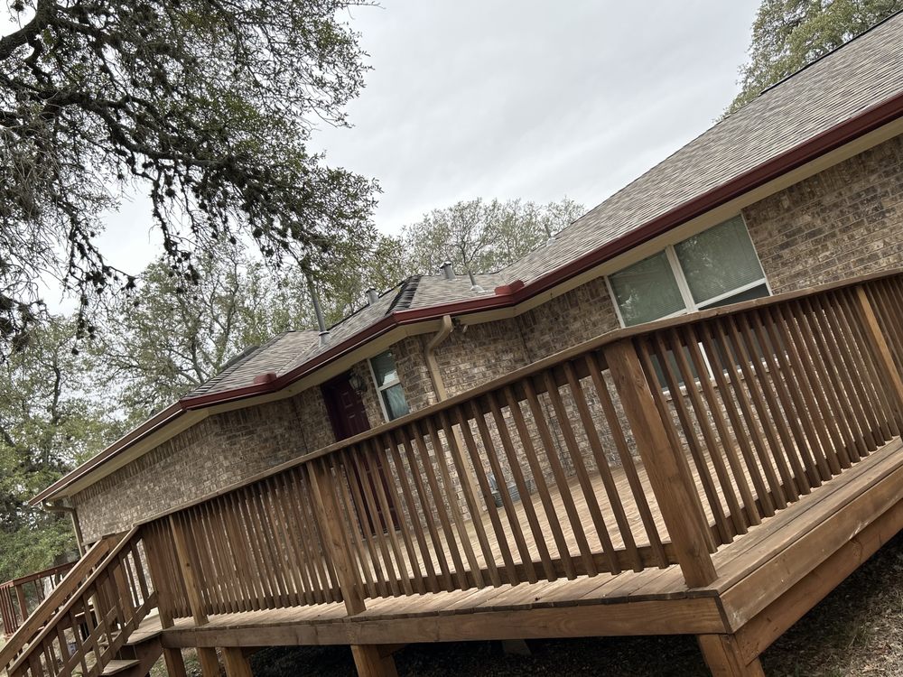 Slide of Gonzalez Seamless Rain Gutters