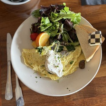 Plate 38 - Mushroom omelette. - New American Near Me - Pasadena, California