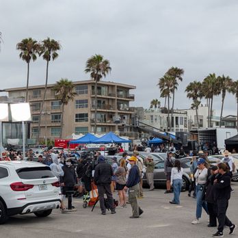 Venice Beach Boardwalk - Filming an episode of Baywatch - Beaches Near Me - Venice, California