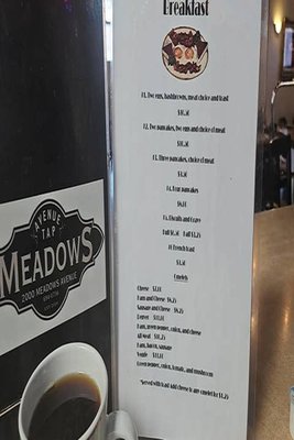Menu photo 1 Meadows Avenue Tap East Peoria, IL