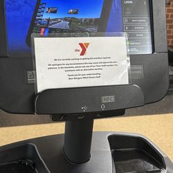 Broken Arc trainer, out of service 2 months and counting.  They don't fix equipment for weeks or months.