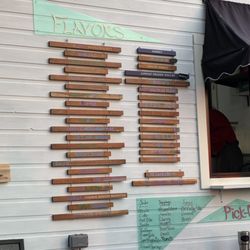 Newty’s Shack By The Railroad Track - Ice cream flavors & other menu items