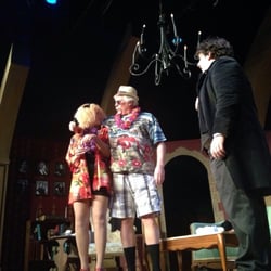 Pumphouse Players - A scene from Murder By the Book