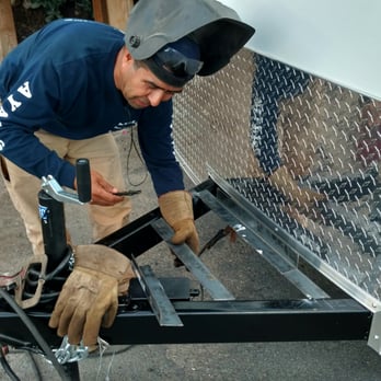 Ayala Welding - The owner taking time to weld mounting brackets to my trailer outside normal working hours - Metal Fabricators Near Me - Spring Valley, California Ayala Welding - The owner taking time to weld mounting brackets to my trailer outside normal working hours - Metal Fabricators Near Me - Spring Valley, California