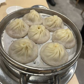 Shanghai Taste - Traditional Shanghai Juice Steamed Pork Dumplings (XLB, Xiao Long Bao, Soup Dumplings). The dumplings were made well! - Shanghainese Near Me - Plano, Texas Shanghai Taste - Traditional Shanghai Juice Steamed Pork Dumplings (XLB, Xiao Long Bao, Soup Dumplings). The dumplings were made well! - Shanghainese Near Me - Plano, Texas