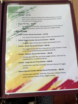 Menu photo 7 Taffach Ethiopian Restaurant Davis, CA Menu photo 7 Taffach Ethiopian Restaurant Davis, CA