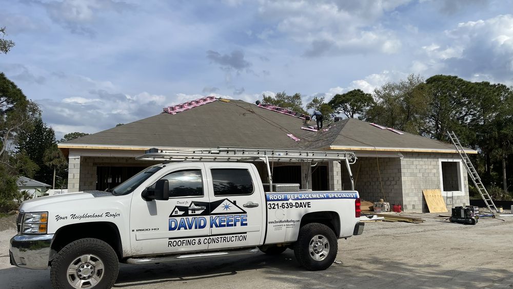Slide of David Keefe Roofing