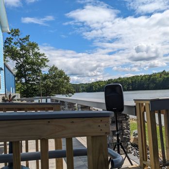 The Deck at Belews Lake - Patio adjacent to marina store and snack bar - Burgers Near Me - Stokesdale, North Carolina The Deck at Belews Lake - Patio adjacent to marina store and snack bar - Burgers Near Me - Stokesdale, North Carolina