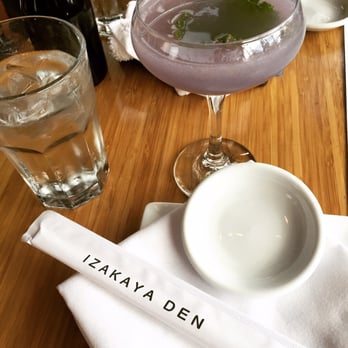 Izakaya Den - I got the lychee cocktail and my boyfriend had a Breckenridge whiskey. - Japanese Near Me - Denver, Colorado