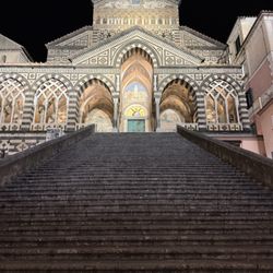 Cattedrale di Sant'Andrea Apostolo - Evening from the base of the stairs