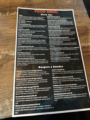 Menu photo 1 Time Out Restaurant and Sports Bar Eureka, CA Menu photo 1 Time Out Restaurant and Sports Bar Eureka, CA