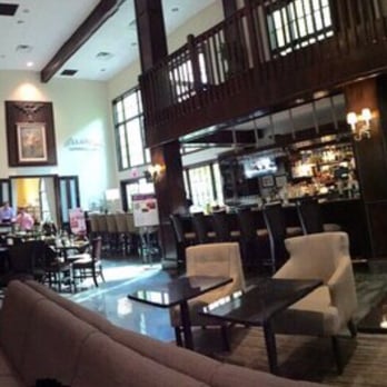 Hampton Inn & Suites Fairfield - Its charming piano bar in the spacious lobby. 10.09.15 - Hotels Near Me - Fairfield, New Jersey