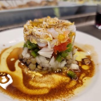 Pinotxo Bar - Codfish salad - Spanish Near Me - Barcelona, B Pinotxo Bar - Codfish salad - Spanish Near Me - Barcelona, B