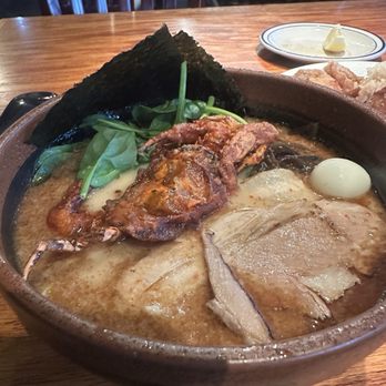 Ramen Parlor - Lobster Garlic ramen ( not the soysauce one) - Ramen Near Me - San Mateo, California Ramen Parlor - Lobster Garlic ramen ( not the soysauce one) - Ramen Near Me - San Mateo, California