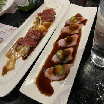 Mr Bin Sushi & Grill - Yellowtail and tuna carpaccio - Japanese Near Me - Cranford, New Jersey Mr Bin Sushi & Grill - Yellowtail and tuna carpaccio - Japanese Near Me - Cranford, New Jersey