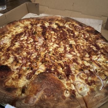 DeFazio’s Pizzeria Albany - BBQ chicken pizza (no mushrooms) - Italian Near Me - Albany, New York DeFazio’s Pizzeria Albany - BBQ chicken pizza (no mushrooms) - Italian Near Me - Albany, New York