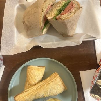 Ake'Larry - Chicken sandwich & beef empanada - Pasta Shops Near Me - Anaheim, California