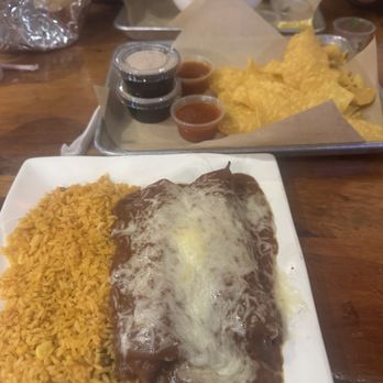 Que Onda Tacobar - Mole enchiladas, chips and salsa and menudo! - Tacos Near Me - Vacaville, California
