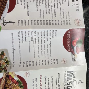 Aria's Grill - Something for everyone - Persian/Iranian Near Me - Torrance, California Aria's Grill - Something for everyone - Persian/Iranian Near Me - Torrance, California