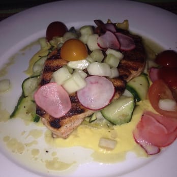 Tres Palms - Seared salmon - New American Near Me - Babylon, New York Tres Palms - Seared salmon - New American Near Me - Babylon, New York