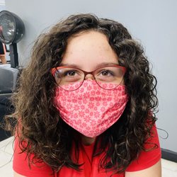 Dani's Hair Loft - DevaCurl cut.