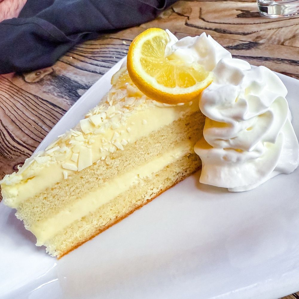 Perche’ No Italian Bistro - Mascarpone limoncello cake - Italian Near Me - Tucson, Arizona Perche’ No Italian Bistro - Mascarpone limoncello cake - Italian Near Me - Tucson, Arizona