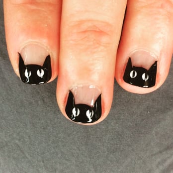 Paris Nails - Andrew gave me the most purrrfect manicure for Halloween. Amazing attention to detail and very friendly. - Nail Salons Near Me - Thousand Oaks, California Paris Nails - Andrew gave me the most purrrfect manicure for Halloween. Amazing attention to detail and very friendly. - Nail Salons Near Me - Thousand Oaks, California