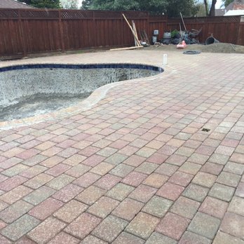 Planet Rock Landscapes - Pavers and coping job came out really nice - Landscaping Near Me - Tracy, California Planet Rock Landscapes - Pavers and coping job came out really nice - Landscaping Near Me - Tracy, California