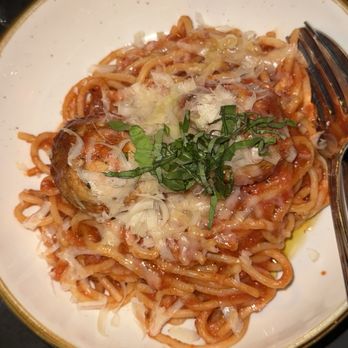 Great Gold - Spaghetti and meatballs - New American Near Me - Truckee, California