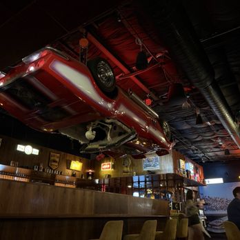 Busty's - now how did he get up there - Dive Bars Near Me - Austin, Texas
